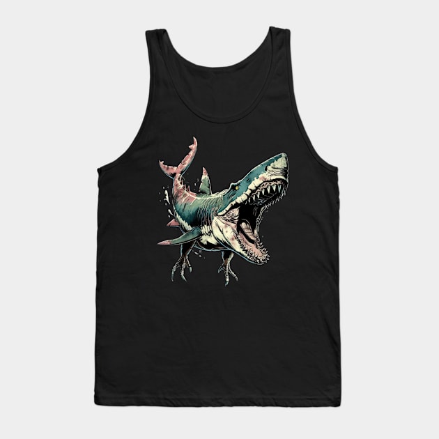 Shark Fossil Discoveries Tank Top by GinkgoForestSpirit